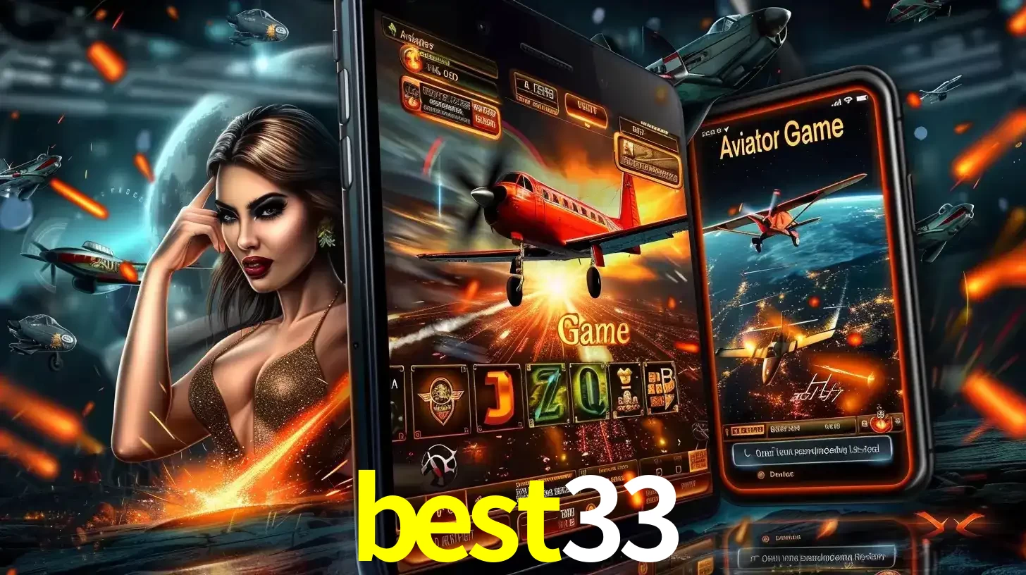 Mulher estilosa cercada por telas que exibem a jogabilidade do Aviator, capturando a intensidade e a estratégia deste popular crash game oferecido pelo best33.
